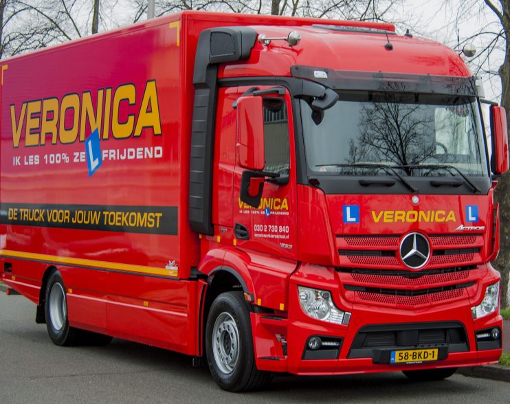 Vrachtwagen rijbewijs halen bij Veronica