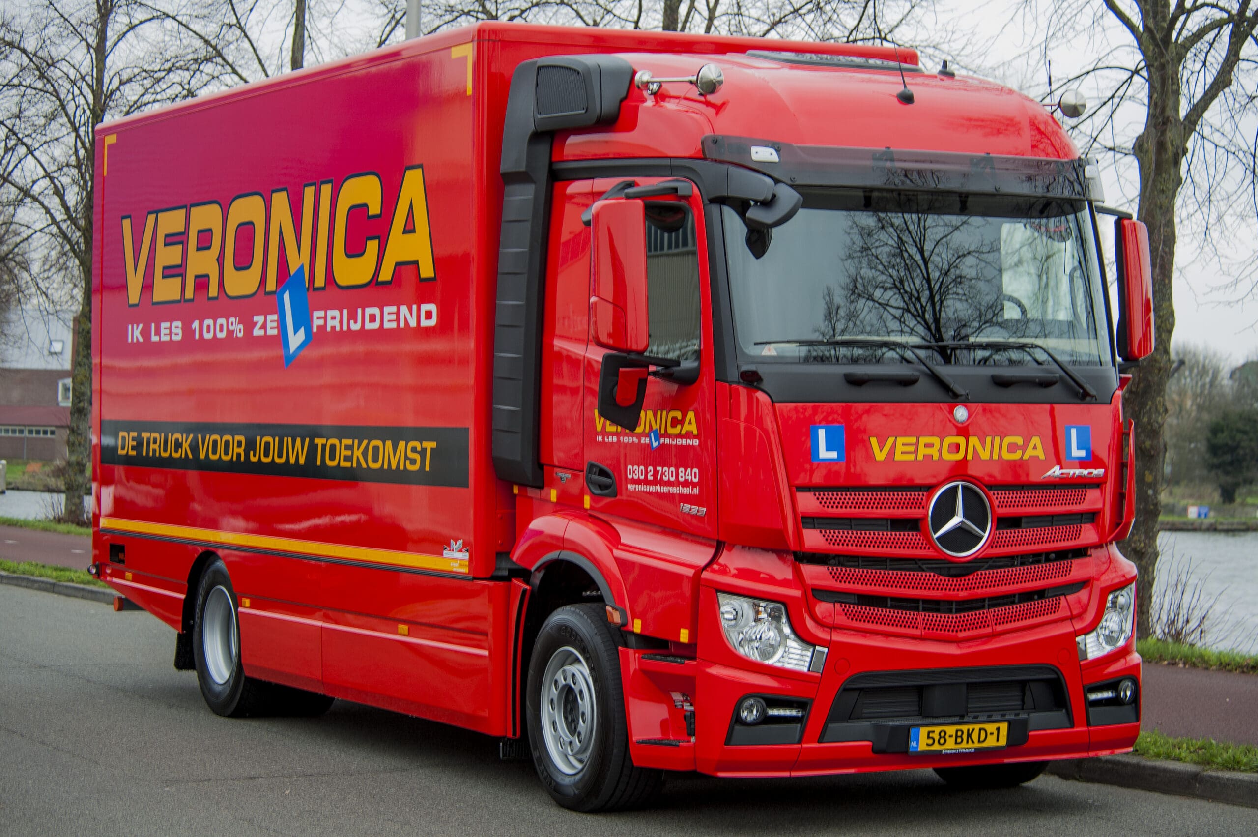 Vrachtwagen rijbewijs halen bij Veronica